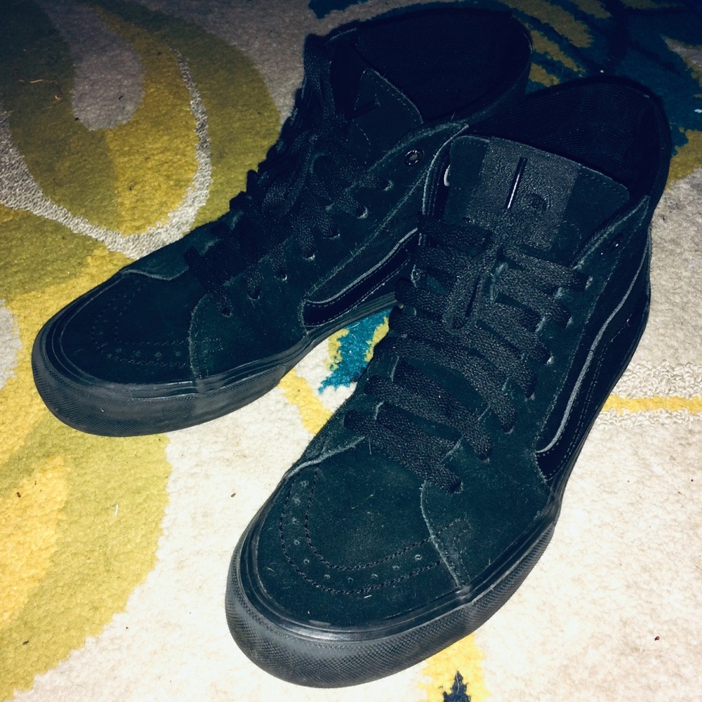 Vans skate high’s ultracush In all black